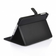 Leather Stand Cover iPad Mini - Black