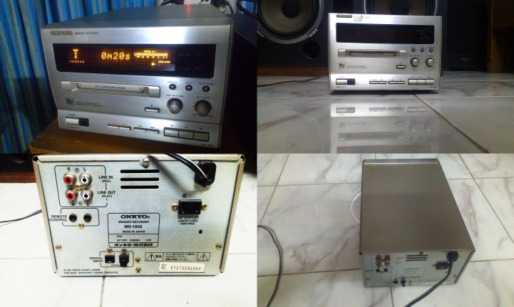 ONKYO AUDIO LISTENER MD PLAYER AND RECORDER JAPAN. large image 0