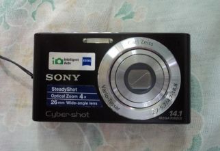 Sony video camera Dsc W320 black Used