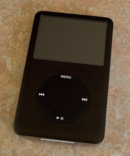 iPod Classic 30 GB Black large image 0