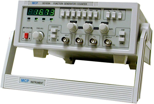 MCP Function Generator with Frequency Counter Model SG1639A large image 0