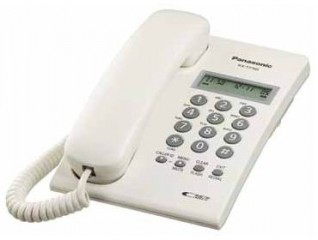 Panasonic KX-T7703 Single Line Telephone Set with Caller-ID