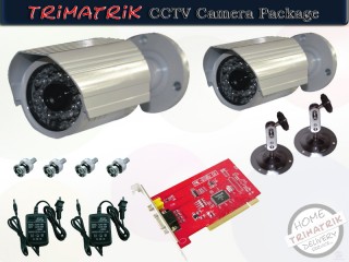 CCTV Special Offer 2 CCTV Package With All Accessories