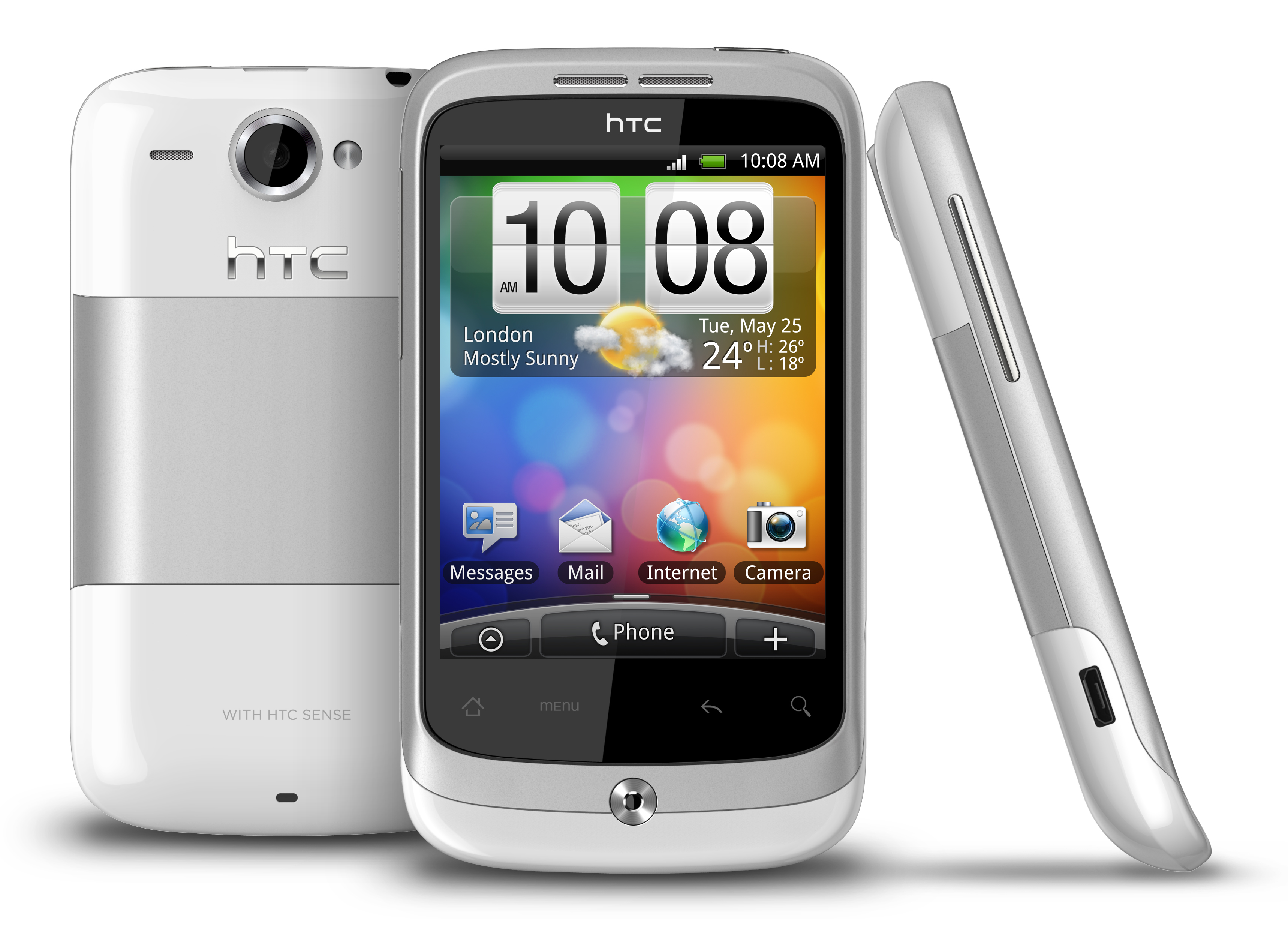 HTC Wildfire 4 months used large image 0