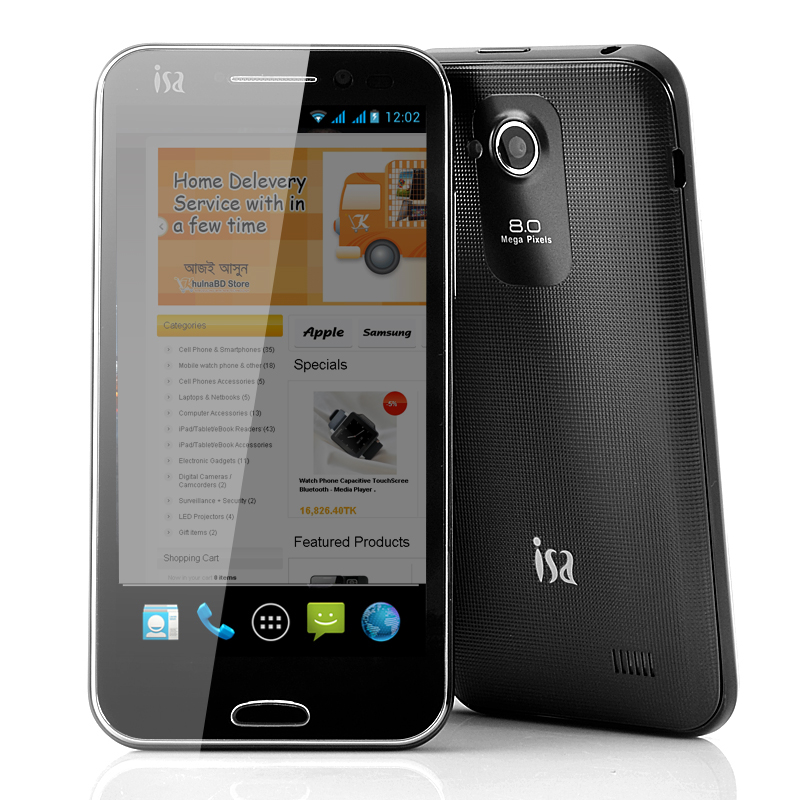Isa A19 4.7 Inch Dual Core 8MP 4.1. large image 0