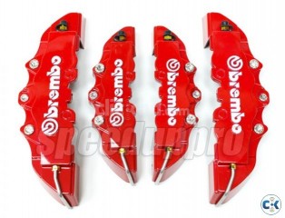 Red Brembo Style Universal Disc Brake Caliper Covers