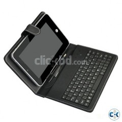 Tablet PC Keyboard with Leather Case