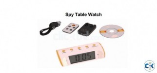 Spy Camera Table Clock