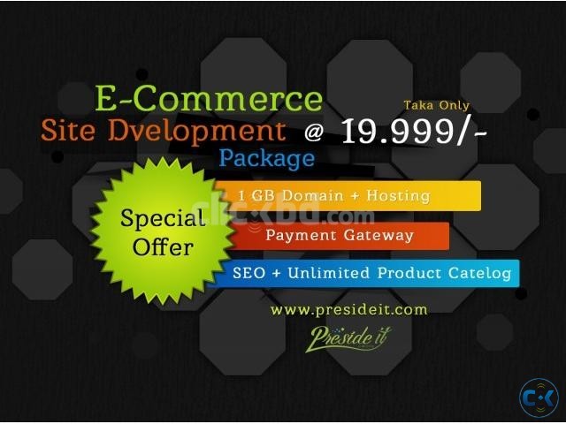 Special Eid Offer - E-Commerce website at only BDT 19999 large image 0