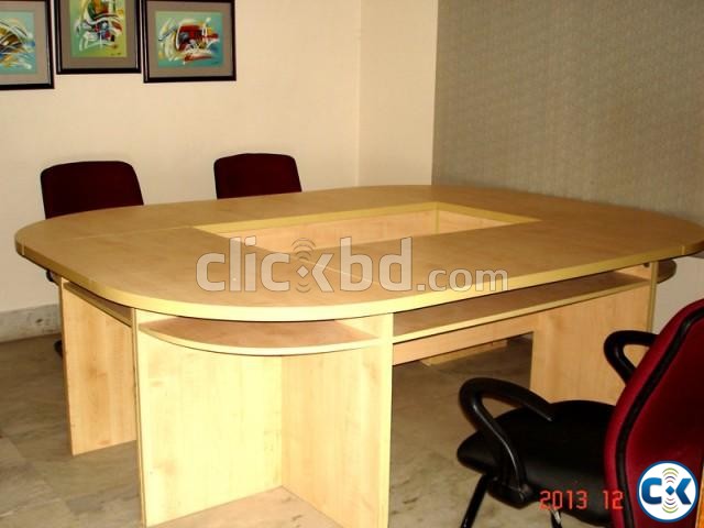 Conference Table - custom designed - URGENT large image 0