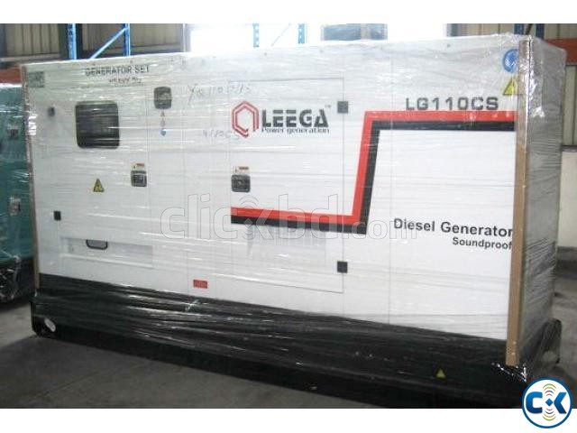 LG110CS Soundproof type Diesel Generator large image 0