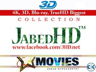 3D Movie 40 GB to 100 GB SBS