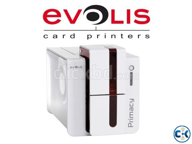 Evolis Primacy Single Sided Plastic ID Card Printer large image 0