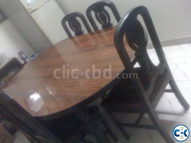 wooden dinning table large image 0
