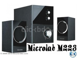 MICROLAB M-223 MULTIMEDIA SPEAKER