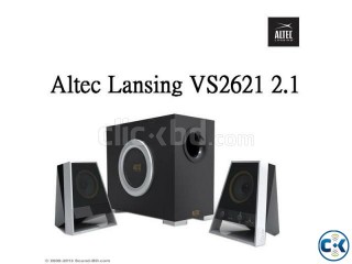 ALTEC LANSING VS2621 2.1-CH PC MULTIMEDIA SPEAKER.