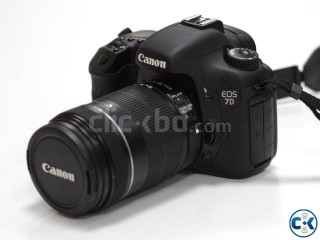 Canon EOS 7D with 18-135mm