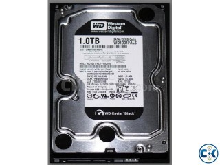 WD caviar black High Performance HDD 1TB with 3 years wrty