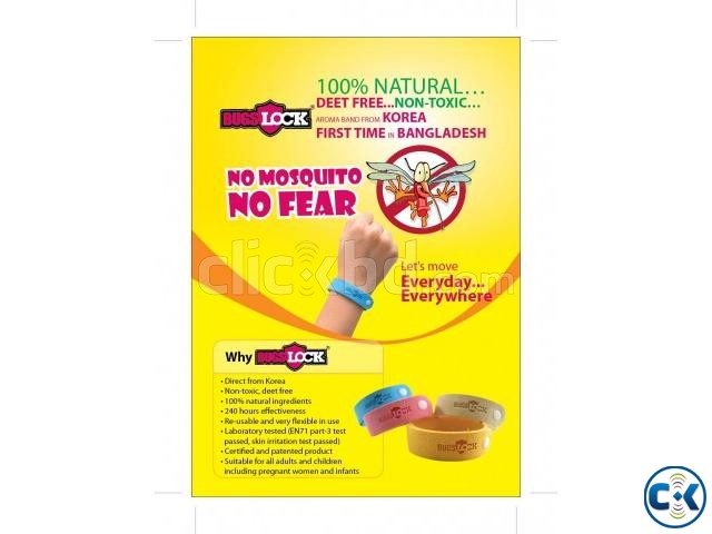 Bugslock Mosquito Repellent Band large image 0