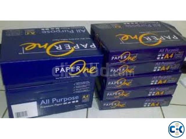 Paperone A4 80GSM copy paper 0.30 USD REAM large image 0