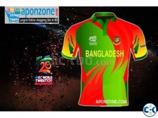 Bangladesh Team Jersey ICC world T20 2014 Best Quality