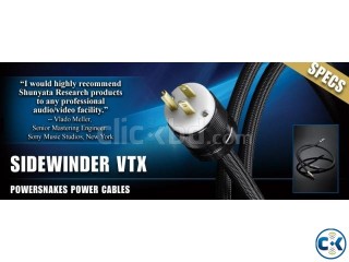 Shunyata Research Power Cable Model Sidewinder VTX