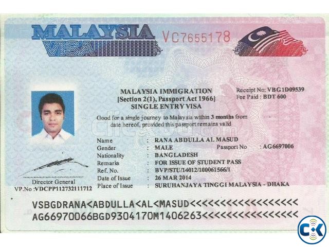 Malaysia 100 visa . money back guaranty ...EARN 35K monthly large image 0