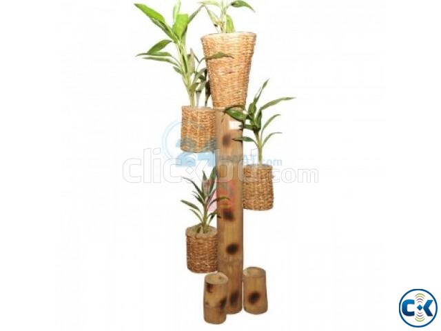 Bamboo Stand Tree Vase large image 0