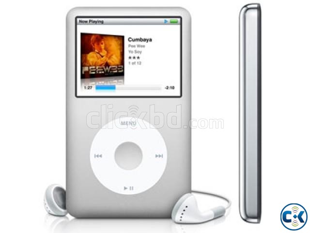 Urgent Apple iPod Classic 160 GB Silver large image 0