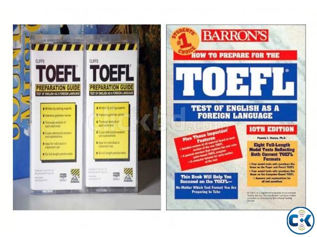 CLIFFS TOEFL BARRON S TOEFL FOR SALE large image 0