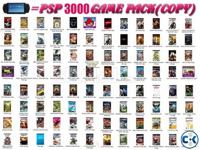 3000 PSP Game Bundle 800tk Only large image 0
