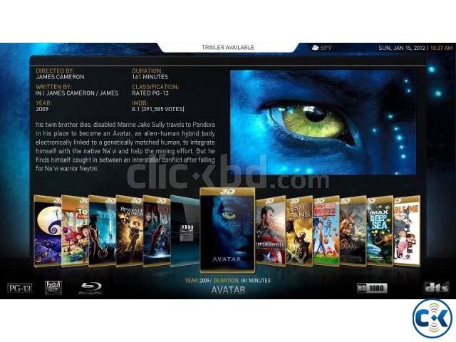 3D SIDE BY SIDE BluRay 1080p LATEST COLLECTION For 3D TV  large image 0