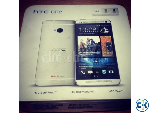 HTC ONE 32GB Full Boxed Silver UK large image 0