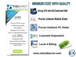 Licensed Voipswitch Unblock Mobile PC Dialer Strong VPS