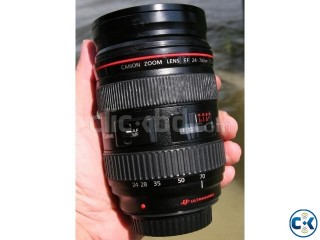 Canon EF 24-70 f 2.8L up for sell in very good condition