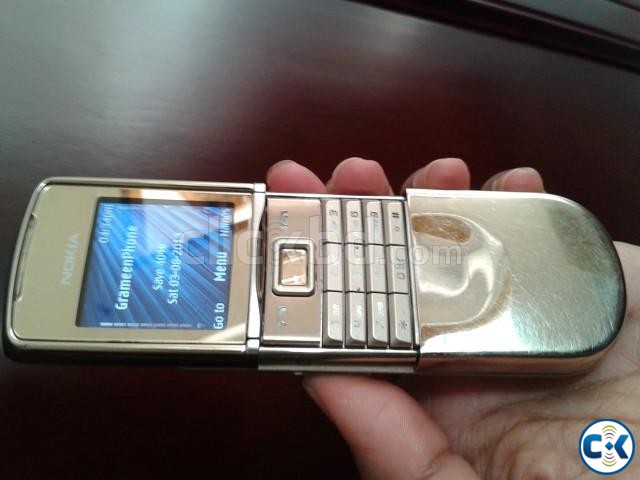 Nokia 8800 Sirocco Gold with Dock Charger Original large image 0