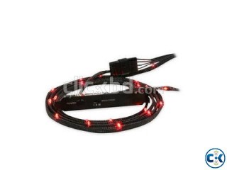 NZXT CB-LED10-RD Sleeved LED Kit - Red 2 Meter Intact