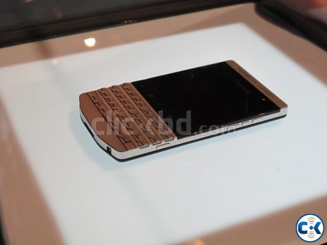 Brand new Blackberry porche Gold Design with Arabic keys large image 0