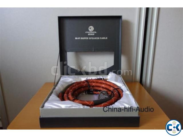 Choseal LB-5111 Audiophile loudspeaker cable banana. large image 0