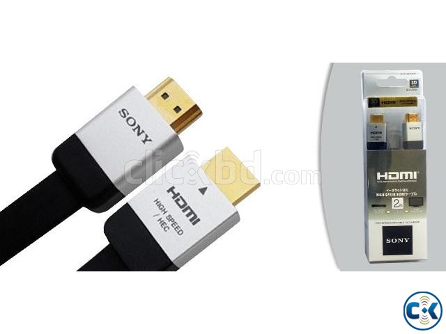 Sony HDMI High Speed Cable 2M New  large image 0