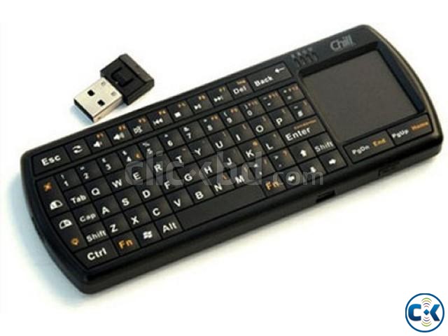 Wireless Keyboard With full QWERTY keyboard large image 0