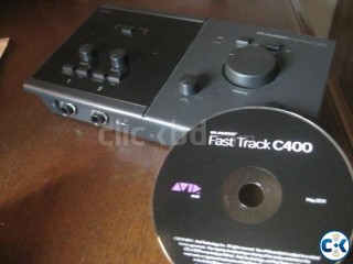 M Audio Fast Track C400 Soundcard. New Imported from India.