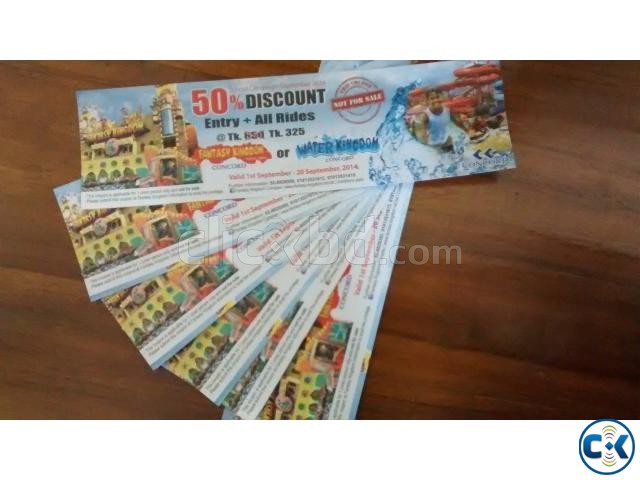 Discounted 6 FANTASY KINGDOM tickets  large image 0