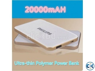 PHILIPS 20000mAh Polymer Mobile Power Bank