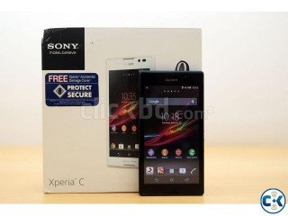 Xperia C Almost new full box with sony