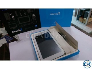 Amaway A725 White Dual SIM 3G Phone Tablet 7.0
