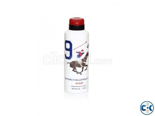 Beverly Hills Polo Club Body Spray Deodorant WHITE 175ml