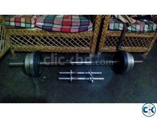 Barbell Dumbbell Bars 30kg Weights