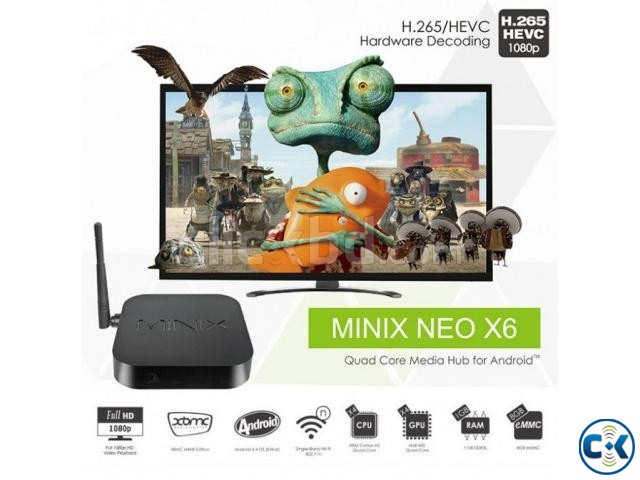 MINIX NEO X6 Amlogic S805 Quad Core 1.5GHz Android Mini PC large image 0
