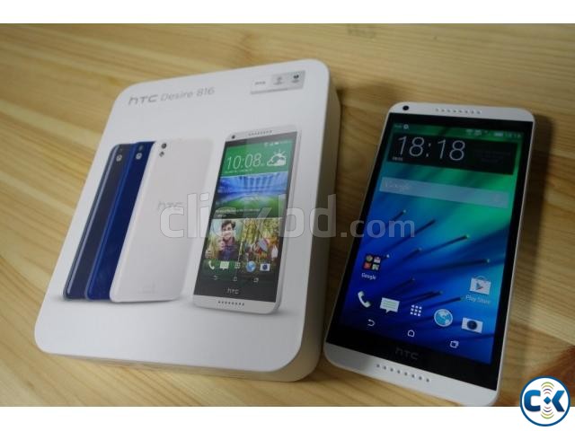 HTC Desire 816 Dual SIM White full Box from Abroad large image 0